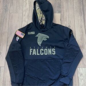Atlanta Falcons Authentic Nike 2020 Salute to Service Hoodie